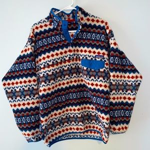 RARE vintage Patagonia synchilla fleece pullover